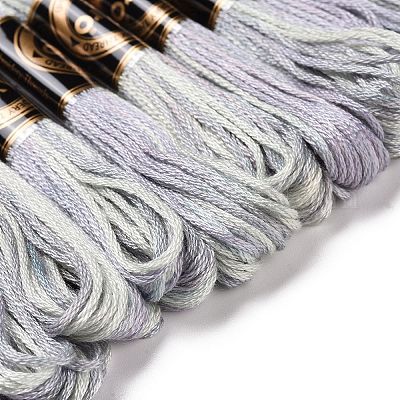 10 моток двухслойной полиэфирной нити для вышивания OCOR-K006-A16-1