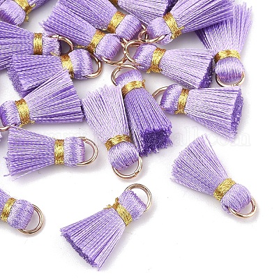 20 шт. украшения из поликоттона (полиэстер-хлопка) ручной работы в виде кисточек FIND-FS0003-27C-1