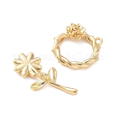 Латуни Переключить застежками KK-F194-03A-G-1