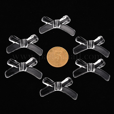 Прозрачные акриловые бусины X-TACR-S154-55B-205-1