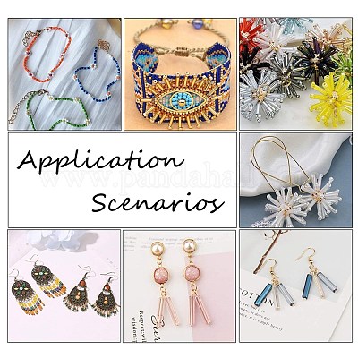 Наборы ювелирных изделий из бисера своими руками DIY-JQ0001-16-4mm-1