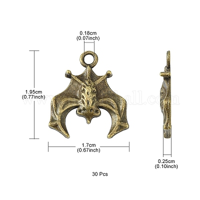 Сплавочные подвески тибетского стиля TIBE-YW0001-02AB-1