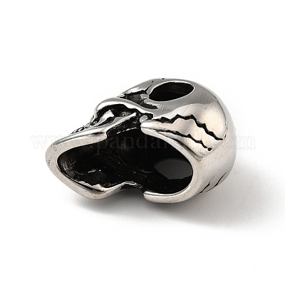 Европейские бусины из нержавеющей стали 304 STAS-E058-22AS-1