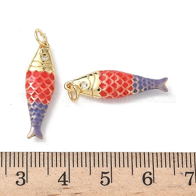 Латунь эмаль подвески KK-B155-03A-01G-1