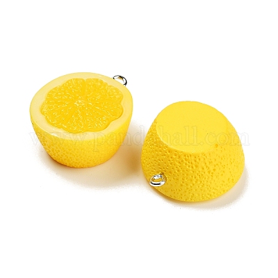 Подвески из непрозрачной смолы RESI-Z042-01P-02-1