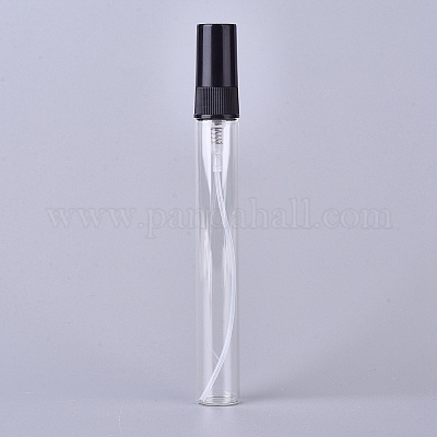 10pcs 10ml Clear Glass Bottles Candy Bottle With Aluminum Screw