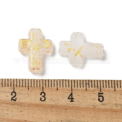 Прозрачные акриловые бусины градиентного цвета OACR-M023-03A-1