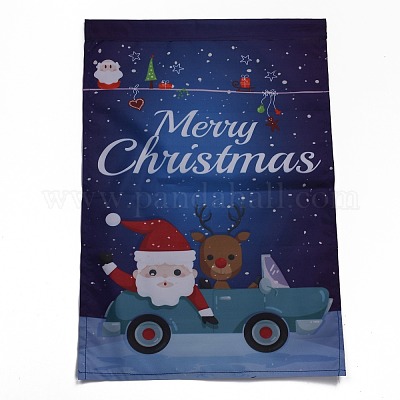 Садовый флаг на рождество AJEW-H108-B21-1