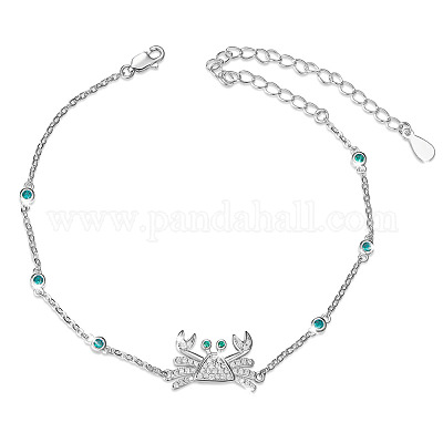 Браслеты из стерлингового серебра с родиевым покрытием и 925 звеном JB612A-1