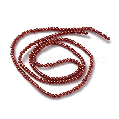 Стеклянные жемчужные бусины HY-3D-B79-1