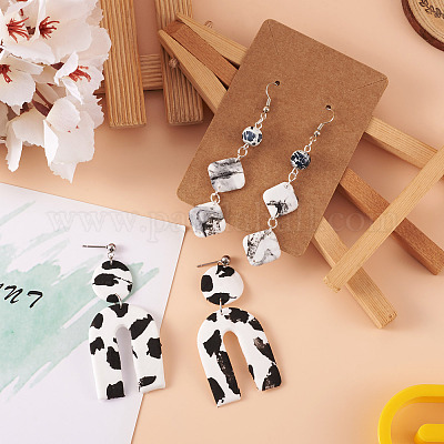 18 шт. 18 пластиковых формочки для глины DIY-FW0001-21-1