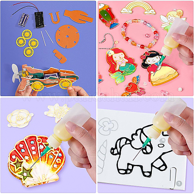 100 шт. 10 пластиковых наконечника для дозирования жидкости с тупыми иглами TOOL-BC0001-25-1