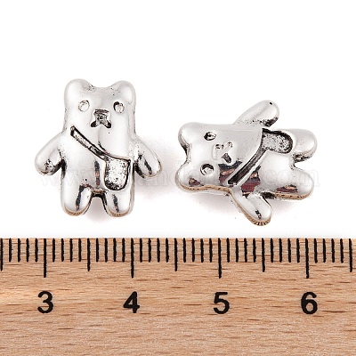 Старинные тибетские бусины из серебряного сплава FIND-S230-03AS-1