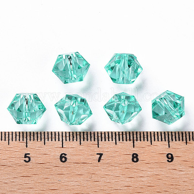 Прозрачные акриловые бусины TACR-S154-15B-68-1