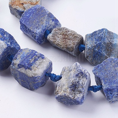 Natürlicher Lapislazuli Perlenstränge&nbsp;X-G-G543-01-1