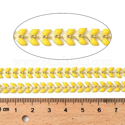 Латунные эмалевые листовые цепи CHC-F021-02G-05-1