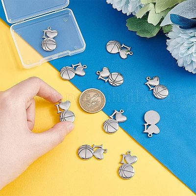 10 шт. подвески из нержавеющей стали 304 STAS-UN0039-49-1