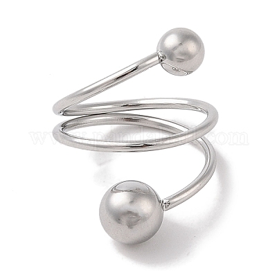 Кольца-манжеты спиральные из нержавеющей стали 304 RJEW-G315-08A-P-1