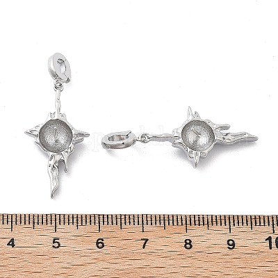 Звезда латунные подвески-скобы KK-L223-025P-1