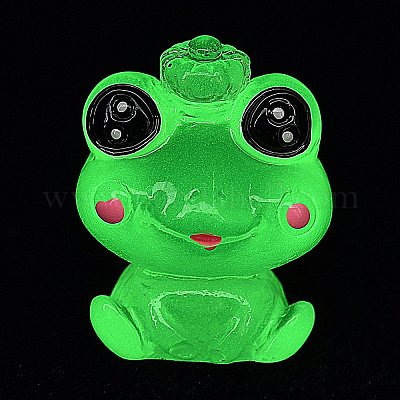 Украшения из светящейся смолы в виде лягушки RESI-SZC0004-15A-1