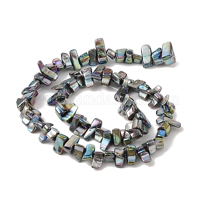 Нити бусин из натуральных пресноводных ракушек BSHE-H018-07E-1