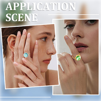 12 шт. 2-цветный компонент кольца-манжеты из нержавеющей стали 304 STAS-SC0007-88-1