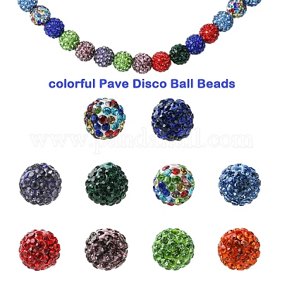 30 шт. Проложить бусины для дискотечного шара RB-YW0001-14P-1