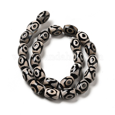 Тибетского стиля DZI бисер нитей G-F726-A02-1