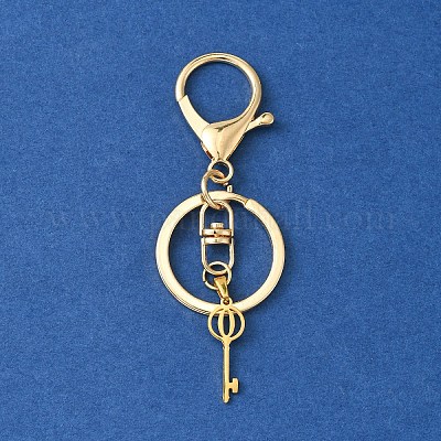 Брелки для ключей с заглавными буквами из нержавеющей стали 304 KEYC-YW00004-15-1