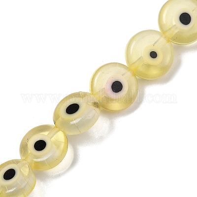 Ручной сглаза бусины бисер нитей LAMP-G164-10C-05-1