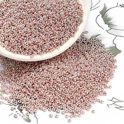 Полукруглые бусины toho 8/0 X-SEED-DR08-PF552-1