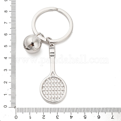 Теннисные брелки из цинкового сплава KEYC-I117-01P-02-1