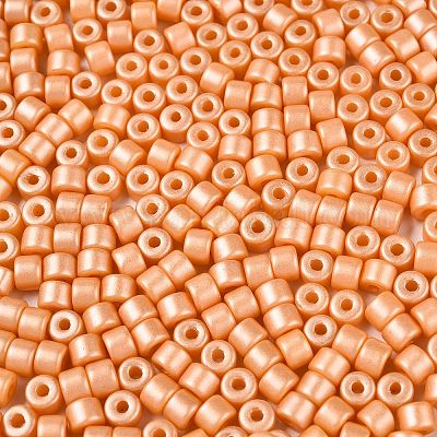 Стеклянные бусины с перламутровым эффектом для выпечки SEED-T008-03E-1