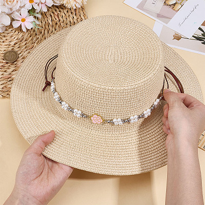 Искусственная кожа шнуры цепи для бейсболок HJEW-MA00023-1