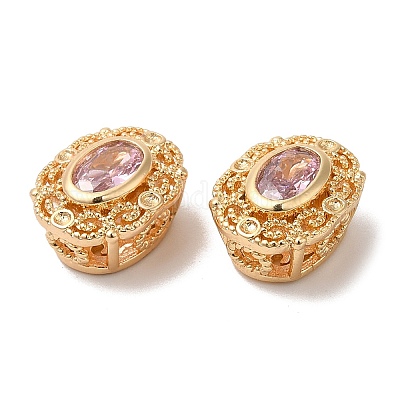 Латунь со стеклянными многожильными звеньями KK-B074-15G-01-1