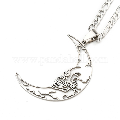 Не тускнеющие подвески из нержавеющей стали 304 NJEW-L118-03P-1