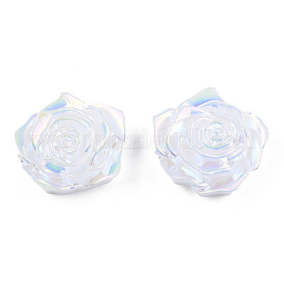 Кабошоны из непрозрачного абс-пластика KY-N021-01-A12-1