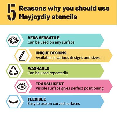 1 шт. художественные кисти с 1 шт. трафаретами для рисования с выемками для животных DIY-MA0006-56-1