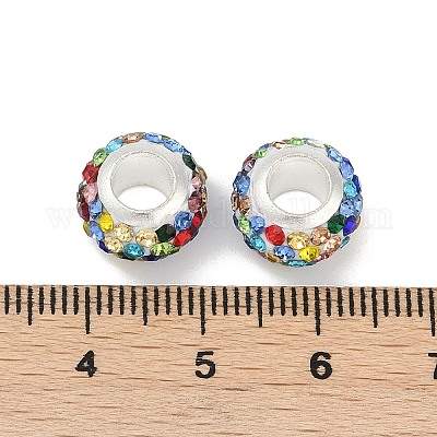 Сплав горный хрусталь глина паве бусины ALRI-D300-03S-05-1