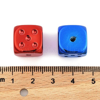 Perles acryliques plaquées&nbsp;OACR-P028-02-1