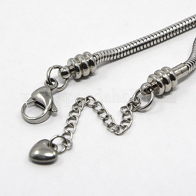 Engravable Stainless Steel Open Squared Link ID Bracelet. Wholesale -  925Express