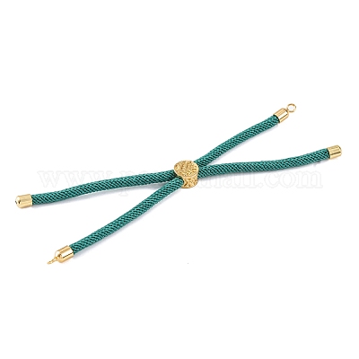 Изготовление браслетов из нейлоновых шнуров AJEW-P116-01G-23-1