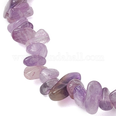 Наборы эластичных браслетов из натуральных драгоценных камней и кубиков BJEW-JB10630-1