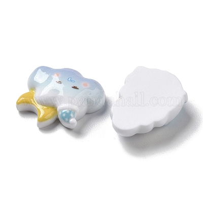 Непрозрачные кабошоны из смолы RESI-D007-03-1