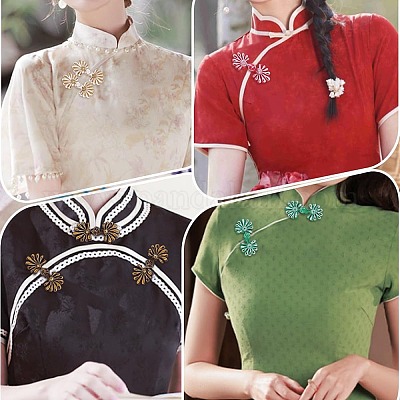 12 шт. атласные пуговицы 12 цветов FIND-FG0003-85-1