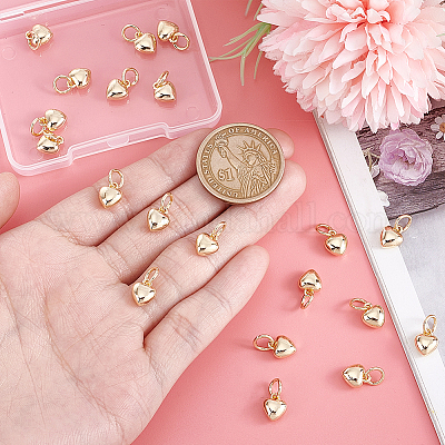 Латунные подвески с покрытием 20шт KK-PH0013-15-1