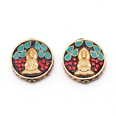 Индонезийские бусины ручной работы KK-WH0041-29-1