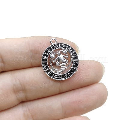 Подвески из сплава со стразами на тему созвездий PW-WG6B97D-10-1