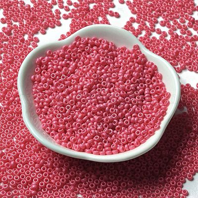 Выпечка краска стеклянные бусины SEED-P006-03A-08-1