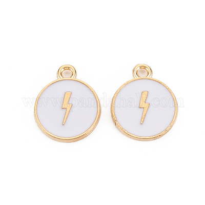 Подвески из эмали и сплава ENAM-S121-184G-1